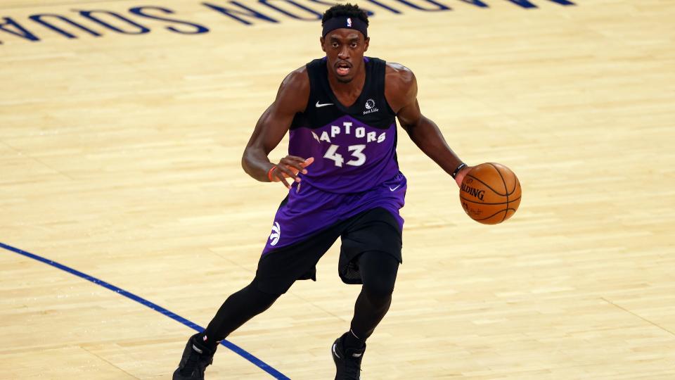Pascal Siakam now has the contract and the status as the Toronto Raptors' go-to guy. (Photo by Rich Schultz/Getty Images)