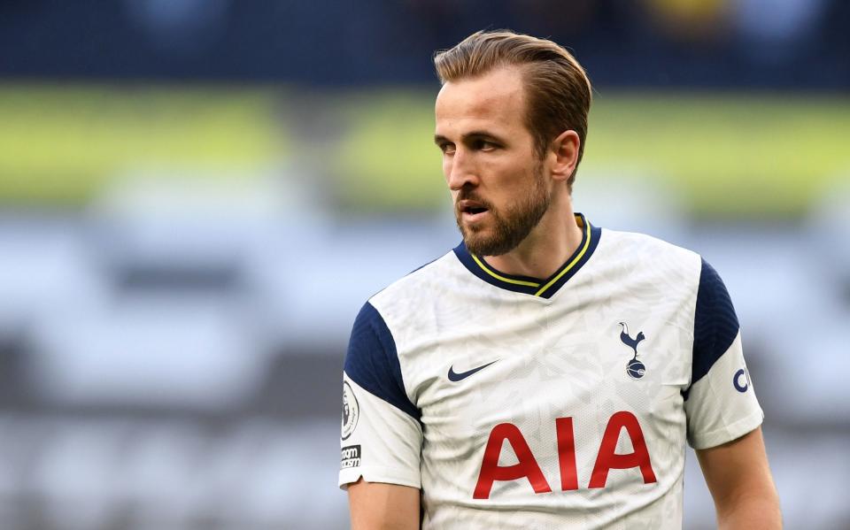 Harry Kane in action for Tottenham - PA