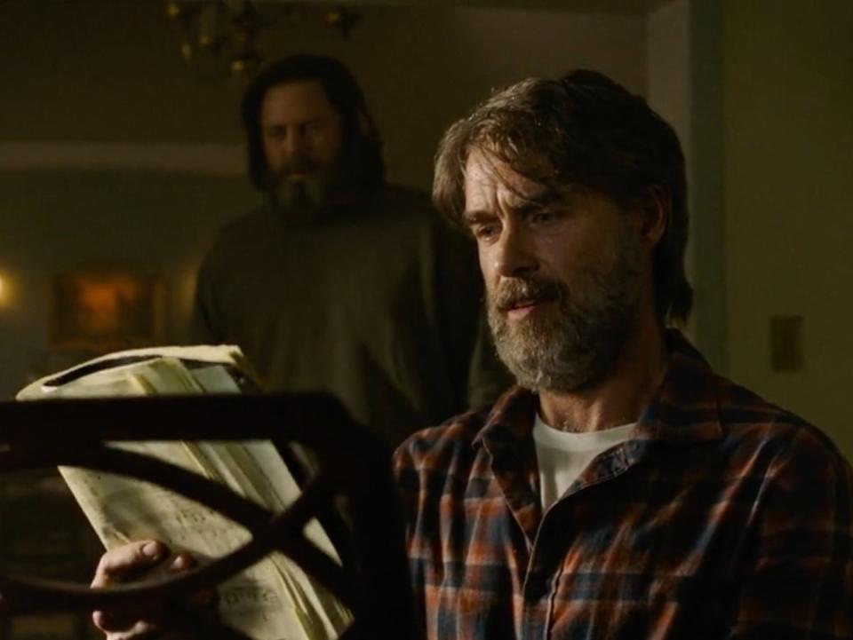 Nick Offerman and Murray Bartlett in the brilliant third episode of HBO series ‘The Last of Us’ (HBO)