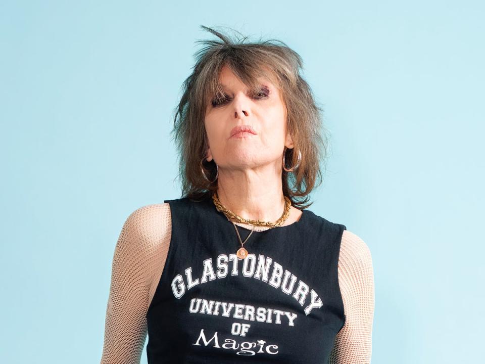 Chrissie Hynde of The Pretenders (Ki Price)