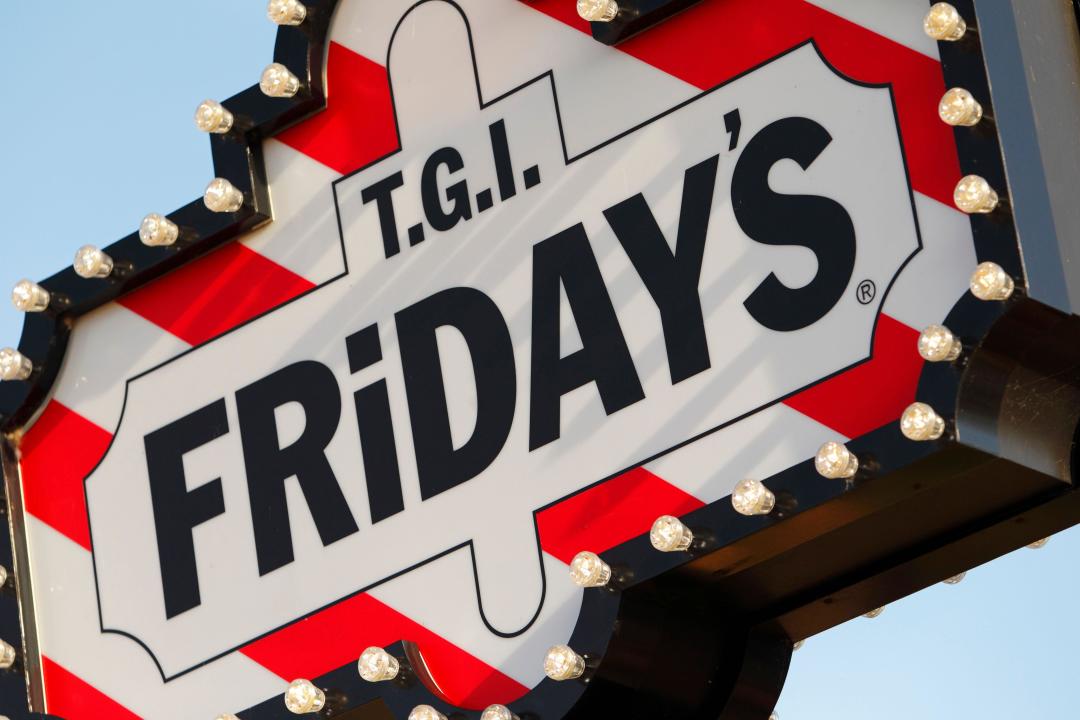 Undated file photo of a TGI Friday's sign. The UK operator of TGI Fridays has gone into administration as the hospitality firm scrambles to sell its chain of 87 restaurants across the country. Hostmore said it had appointed administrators from Teneo after plans to buy the US restaurant chain collapsed earlier this month. The company is in the process of trying to sell the UK restaurants to new owners, which it hopes to complete by the end of September. Issue date: Wednesday September 18, 2024.