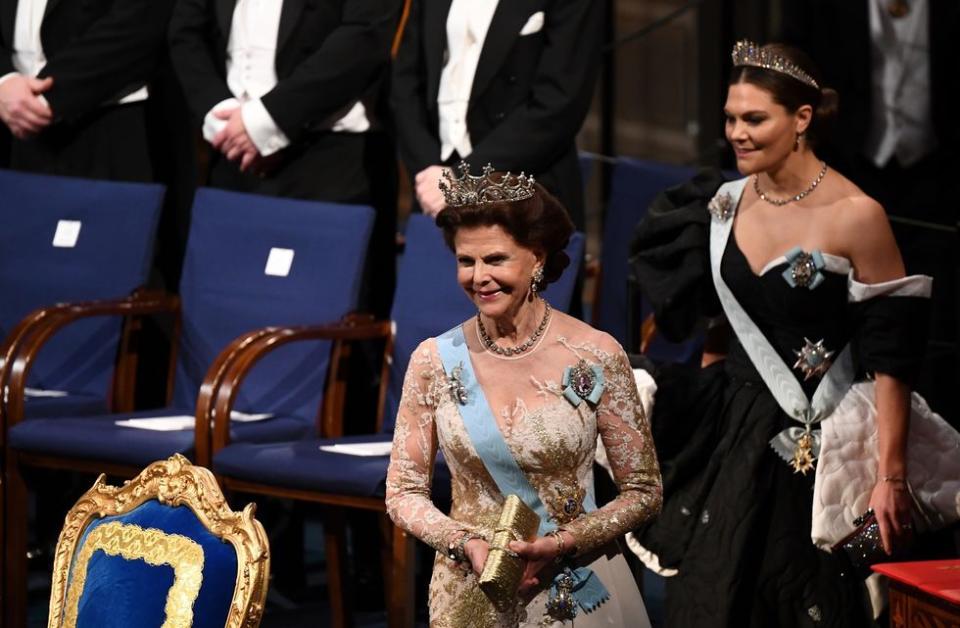 Queen Silvia and Crown Princess Victoria