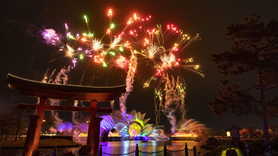 Harmonious Fireworks Disney World Epcot 