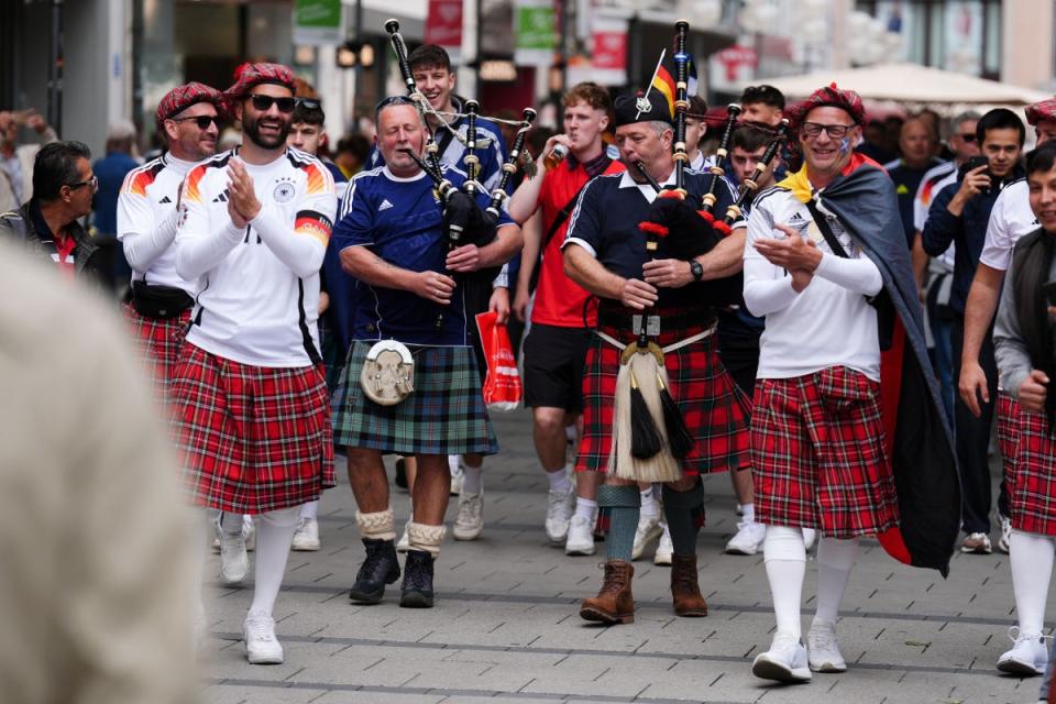 The Tartan Army made its mark at Euro 2024 (PA Wire)