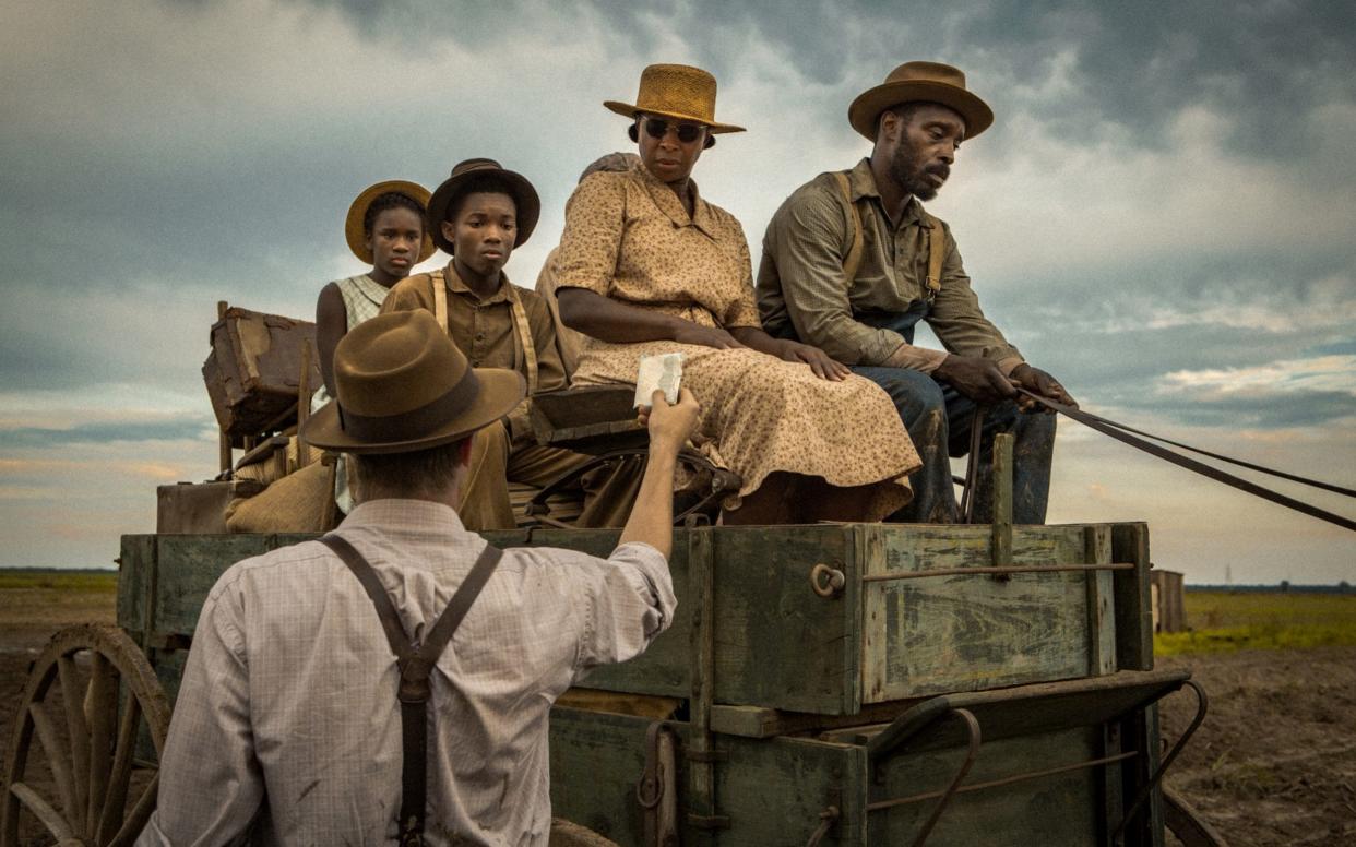 Mary J Blige and Rob Morgan in Mudbound - Netflix