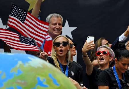 Soccer: Womens World Cup Champions-Parade