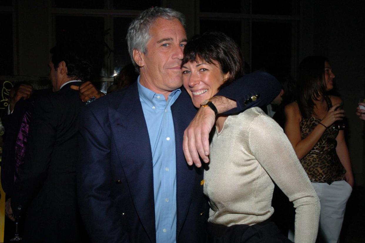 Epstein with Maxwell in 2005: Getty Images