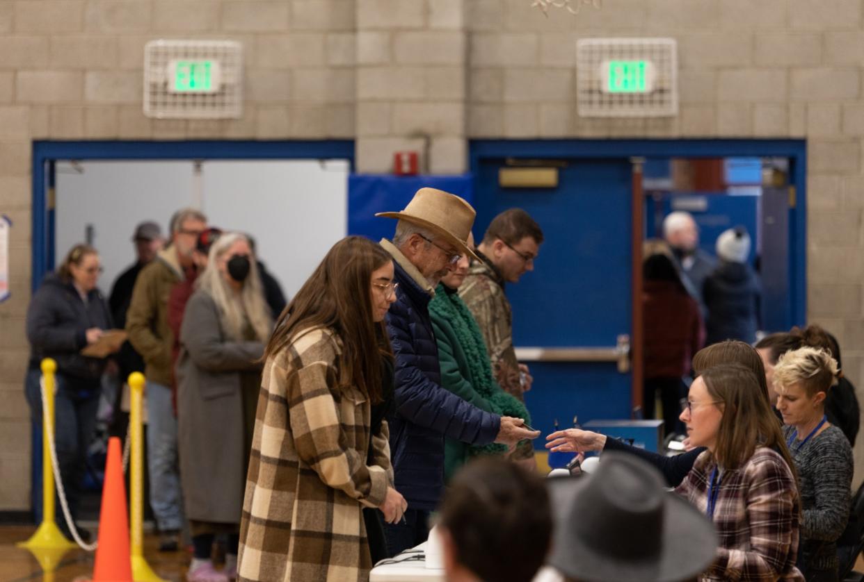 Washoe voters Trevor Bexon/Getty Images