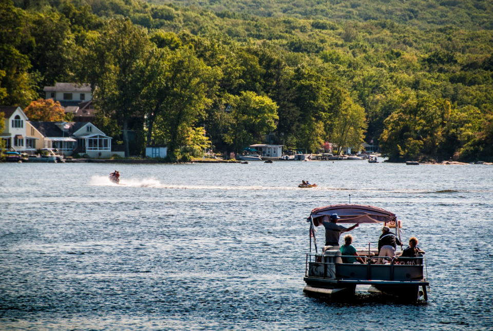 File photo of Labor Day on Cranberry Lake in 2016.