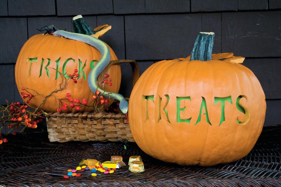 Tricks & Treats Pumpkins