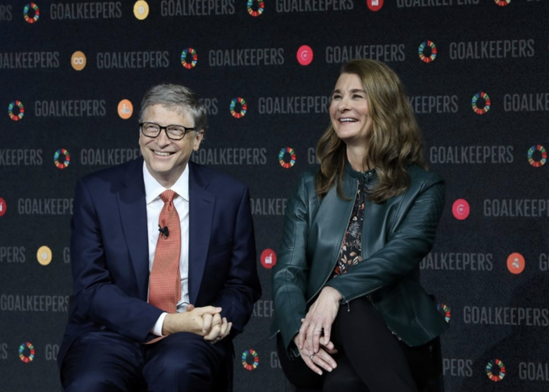 比爾蓋茲（Bill Gates）和妻子梅琳達蓋茲（Melinda Gates）宣布結束27年的婚姻。（翻攝自Melinda Gates臉書）