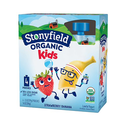 <p>These just-sweet-enough yogurt packs really brought us back to our childhood. The flavors are natural and understated, and the yogurt is creamy and substantial. Honestly, we'd bring these to work in a heartbeat.</p><p><strong><em><a class="link " href="https://go.redirectingat.com?id=74968X1596630&url=https%3A%2F%2Fwww.freshdirect.com%2Fpdp.jsp%3FproductId%3Ddai_pid_2002375%26catId%3Dpicks_stonyfield_favorites_2&sref=https%3A%2F%2Fwww.redbookmag.com%2Ffood-recipes%2Fg35433697%2Fbest-store-bought-yogurt-brands%2F" rel="nofollow noopener" target="_blank" data-ylk="slk:BUY NOW;elm:context_link;itc:0;sec:content-canvas">BUY NOW</a> Stonyfield Organic Kids Yogurt, $5, freshdirect.com</em></strong></p>