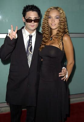 Corey Feldman and wife Susie at the LA premiere of Paramount's Dickie Roberts: Former Child Star