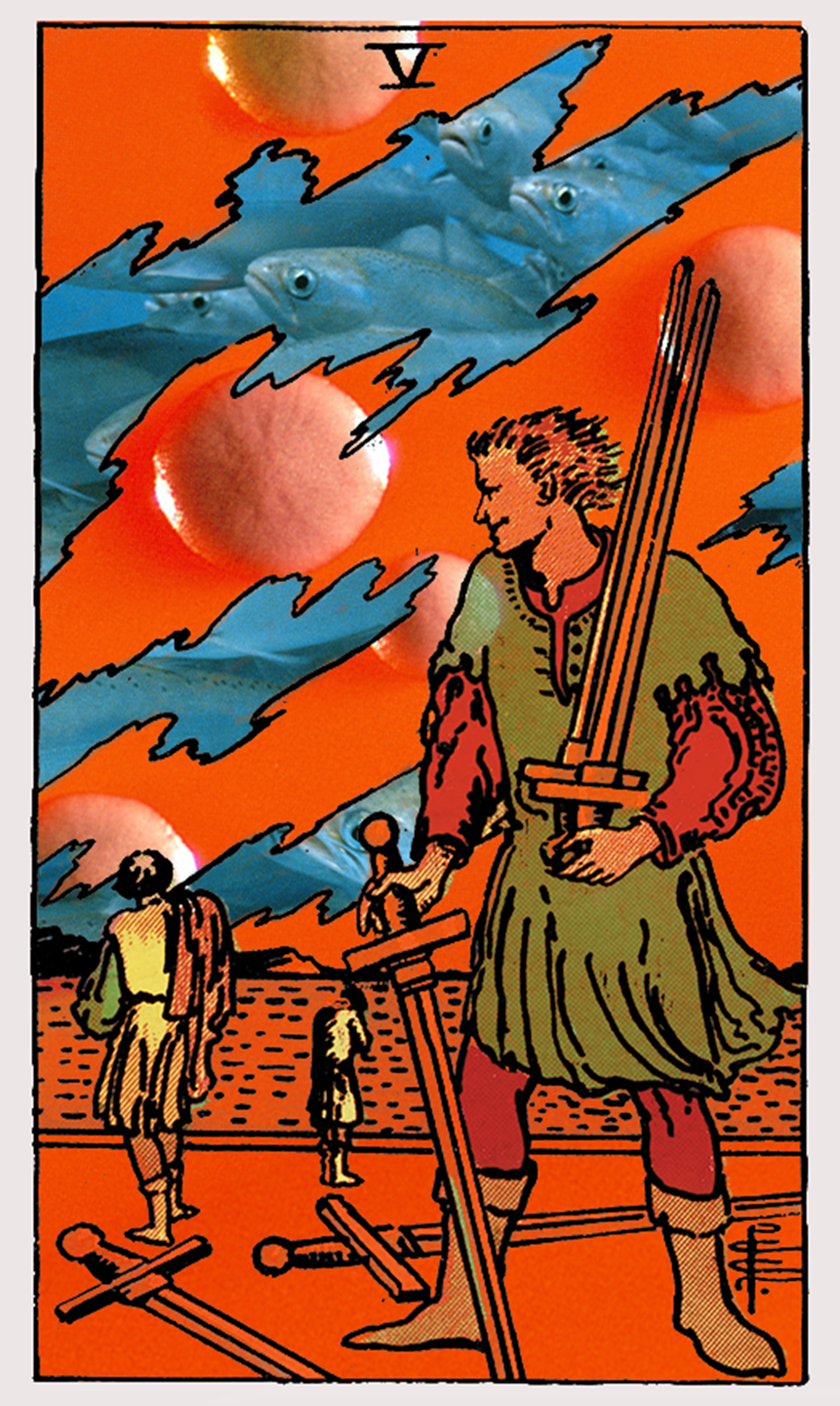 five of swords tarot card