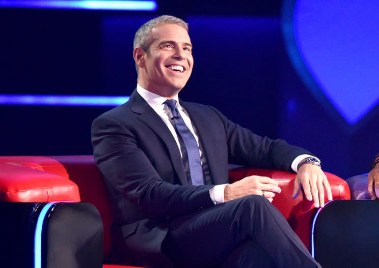 Host Andy Cohen in the series premiere of Love Connection. (Photo: Michael Becker/FOX)