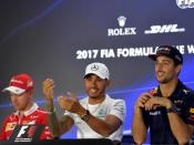 Lewis Hamilton and Sebastian Vettel cut jovial figures in Abu Dhabi as they wind down with eyes already on 2018