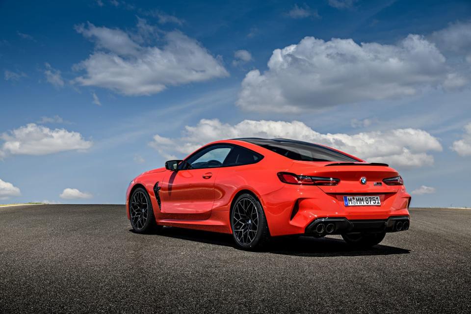 <p>2020 BMW M8 Competition coupe</p>