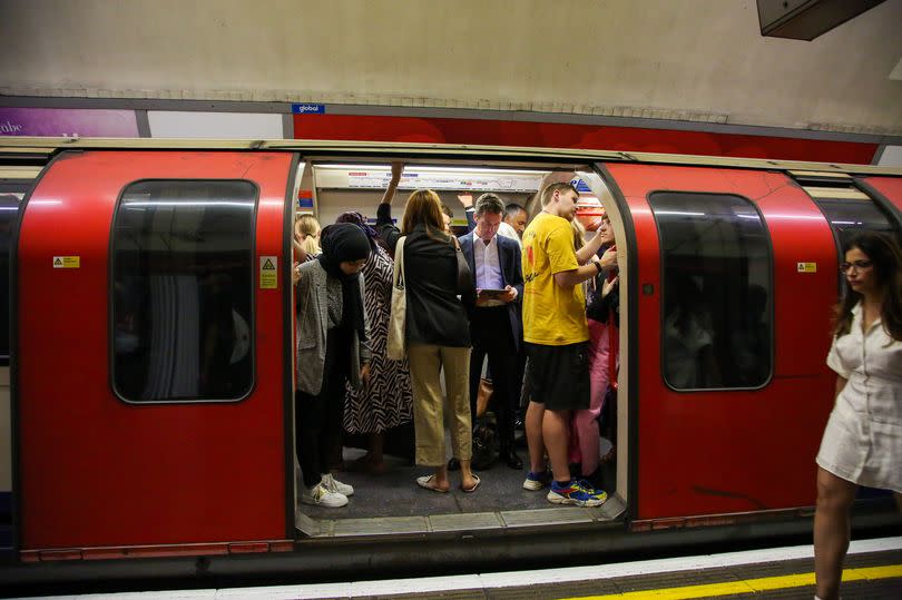 There are severe delays on the Central line this morning (July 3)
