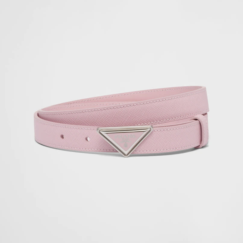 Prada Saffiano Leather Belt