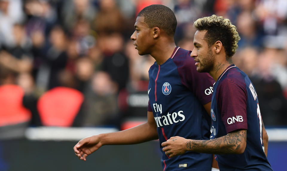 Le maillot du PSG a fuité (AFP).