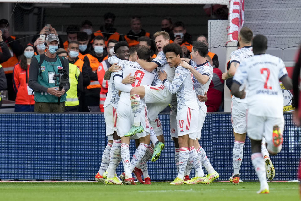 Der FC Bayern zerlegte Leverkusen nach allen Regeln der Kunst. (Bild: Getty Images)