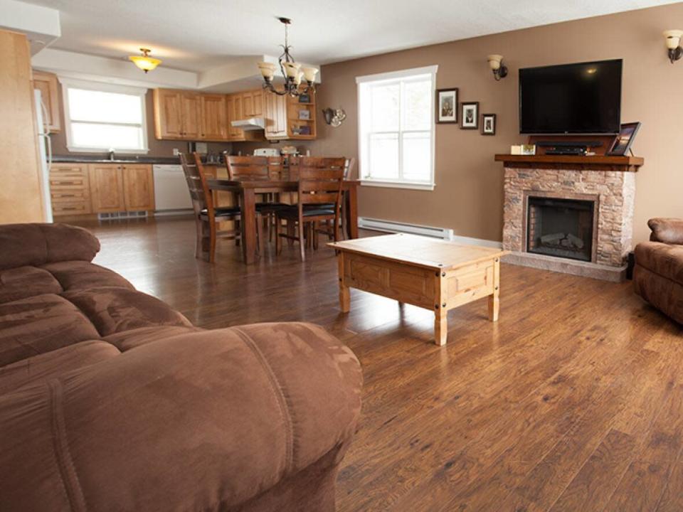 An example of accessible design in a residential home, according to the UniversalDesignNL website. Accessible features include a level-entry and a bright, open-room.  (UniversalDesignNL.ca - image credit)