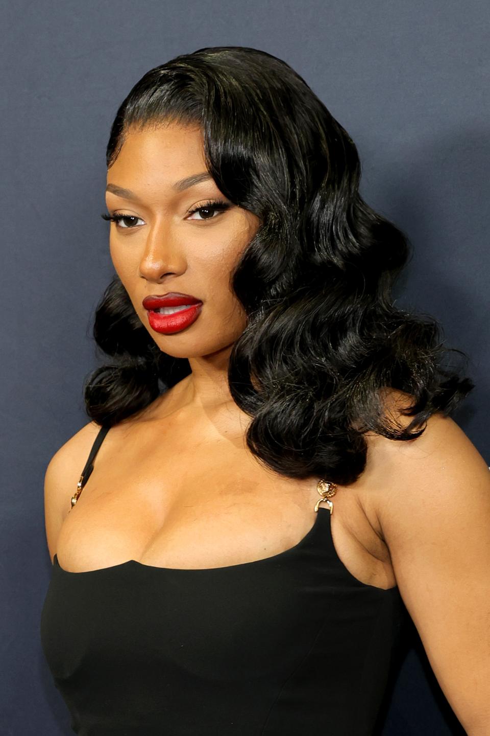 <h1 class="title">Megan Thee Stallion Hollywood Waves</h1><cite class="credit">Getty Images</cite>