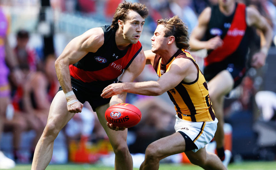 Nick Watson, pictured here during Hawthorn's clash with Essendon.