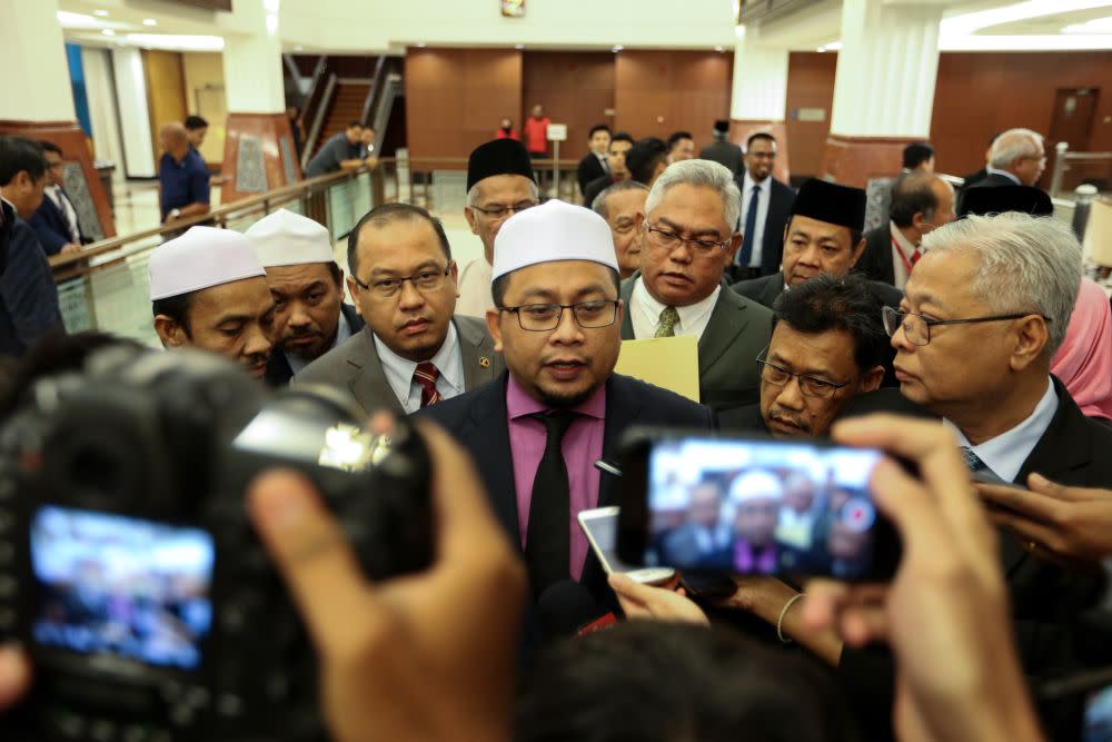 Pengkalan Chepa MP Ahmad Marzuk Shaary also criticised PH leaders who previously compared the Umno-PAS alliance to the ultra-conservative Taliban faction from Afghanistan. — Picture by Ahmad Zamzahuri