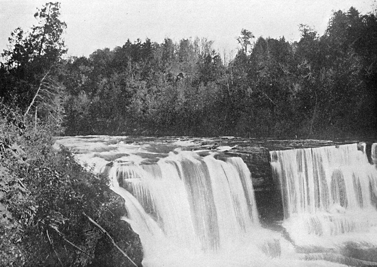 Trenton Falls on West Canada Creek in 1909.