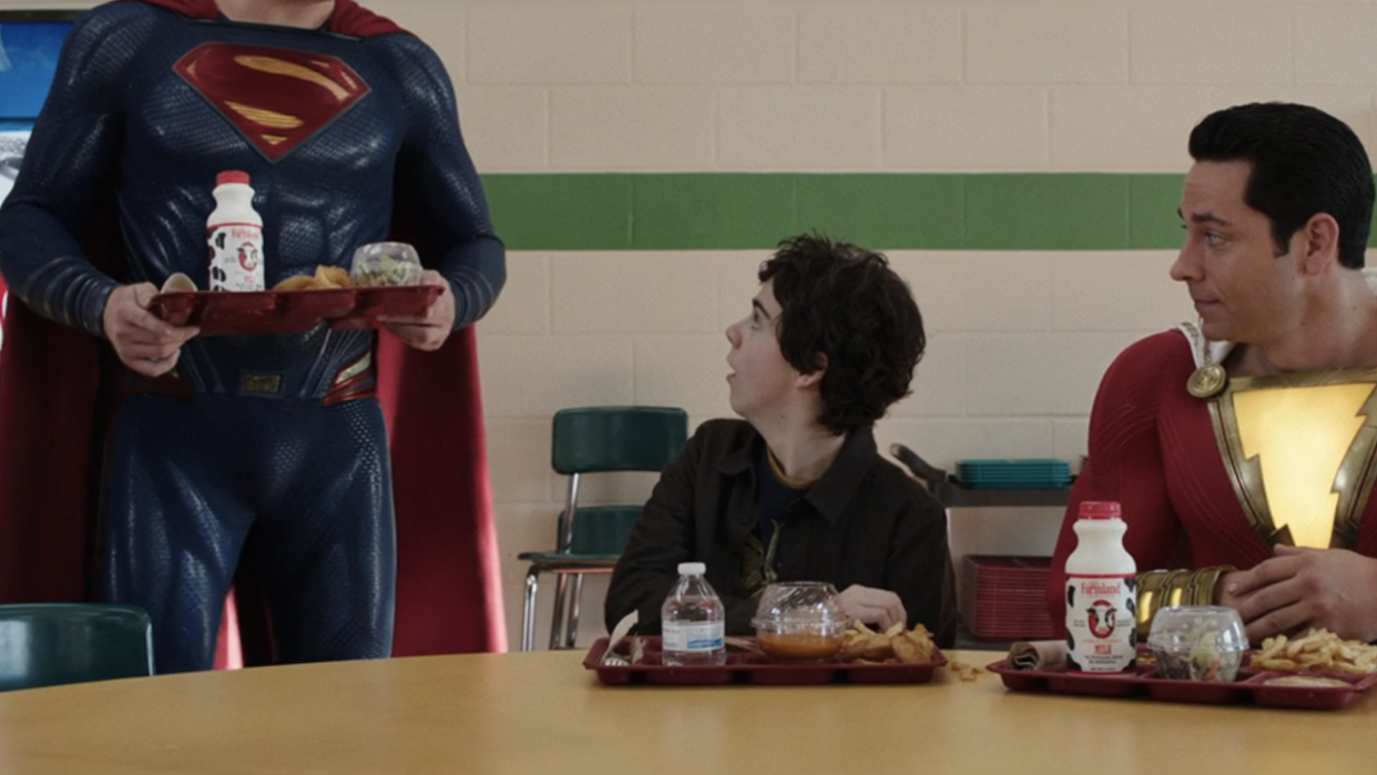  Superman's cameo in Shazam! 