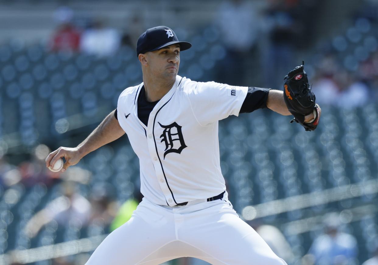 Jack Flaherty's fantasy baseball roster rate is on the rise, but he's still worth adding for those in shallow leagues. (Photo by Duane Burleson/Getty Images)