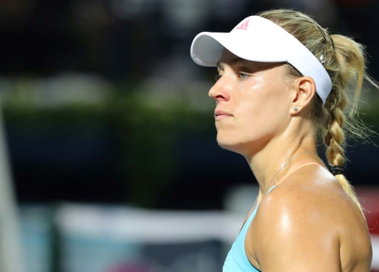 Angelique Kerber's best performance of the season so far was a semi-final run last month at Dubai, where she revealed she had been struggling with a knee injury