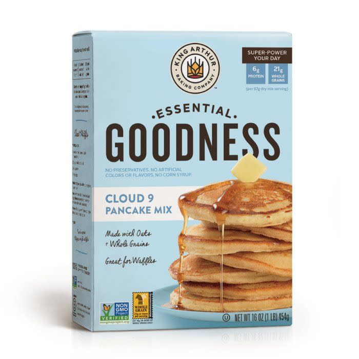 8) King Arthur Essential Goodness Cloud 9 Pancake Mix