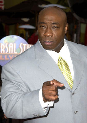 Michael Clarke Duncan says "Know your role and shut your mouth!" at the LA premiere of Universal's The Scorpion King