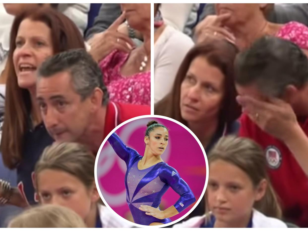 Preview of Aly Raisman and her parents at the 2012 London Olympics.