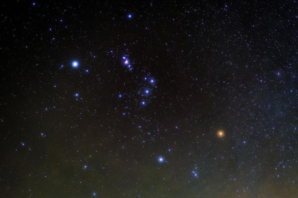 An attainable target … The constellation of Orion.