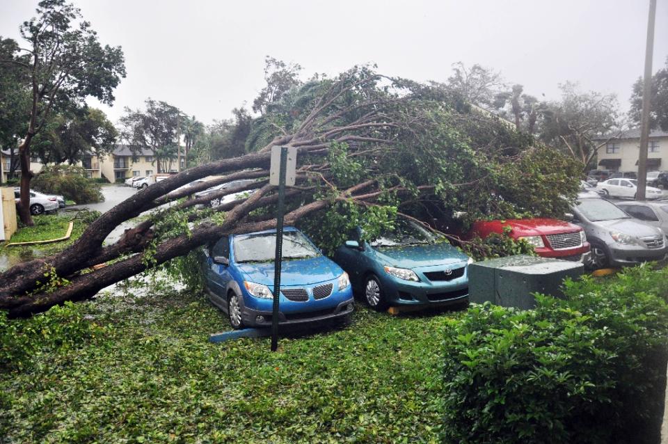 El paso destructor de Irma por Florida