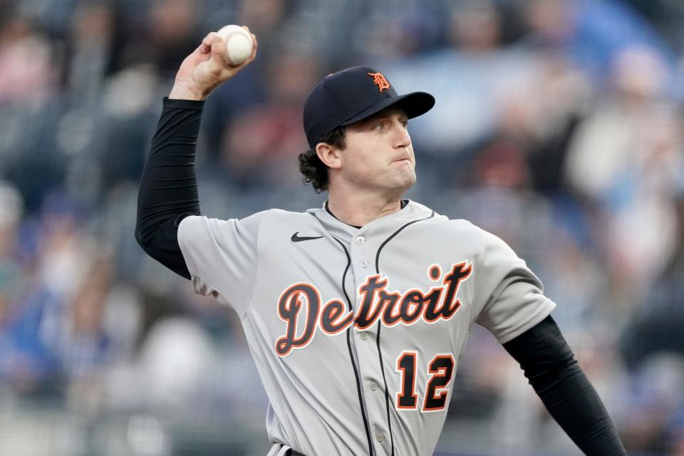 Detroit Tigers right-hander Casey Mize hasn't pitched in a game for the Tigers since April 14, 2022, against the Kansas City Royals at Kauffman Stadium.