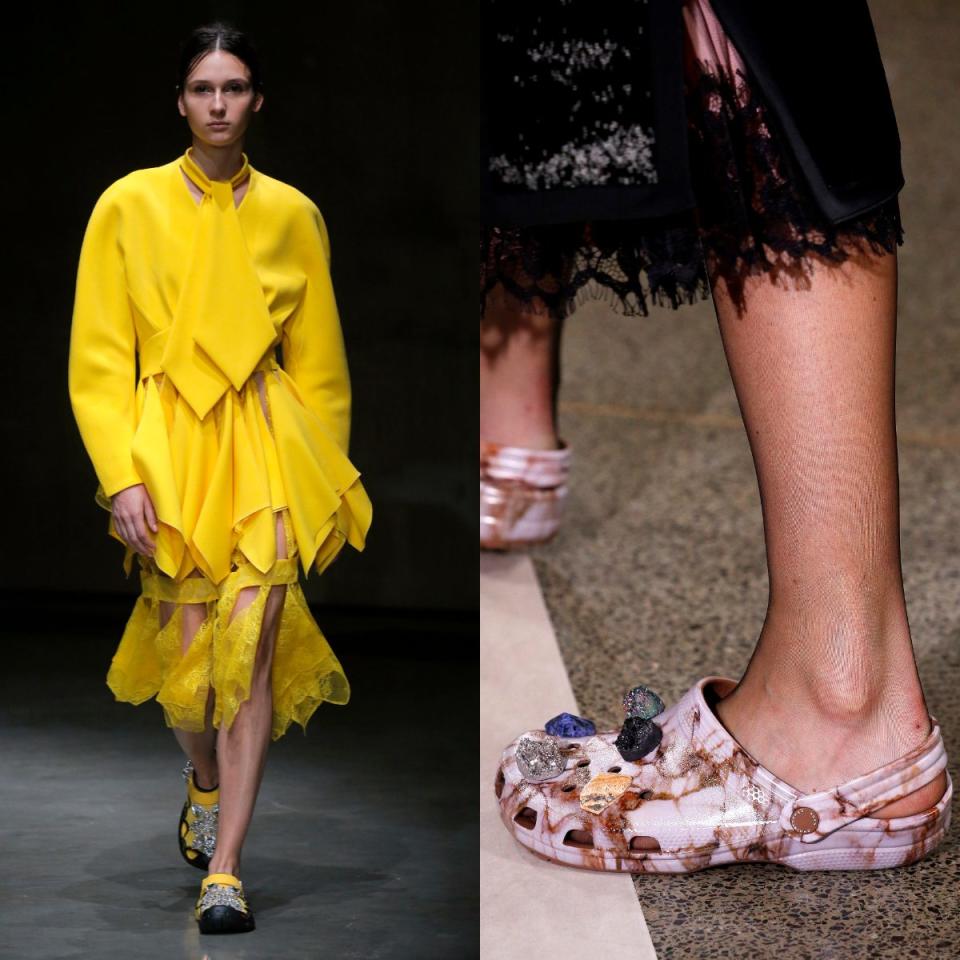 christopher kane crocs - Getty Images