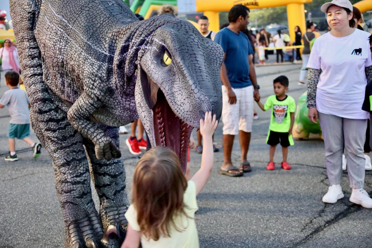 Dino Safari comes to Freehold Raceway Mall on Thursday.