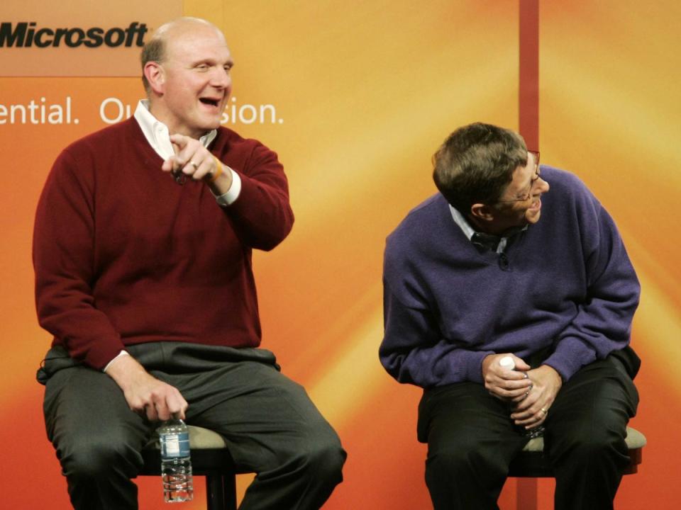 Steve Ballmer Bill Gates