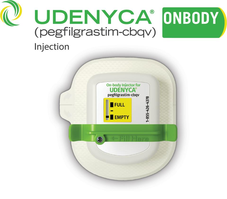 UDENYCA ONBODY™ a Novel and Proprietary State-of-the-Art Delivery System for pegfilgrastim-cbqvFull Prescribing Information, including instructions for use, is available at www.UDENYCA.com