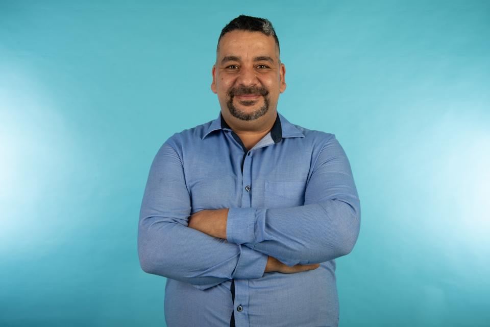 40 Under 40 Class of 2022 member Yassin Terou, owner of Yassin's Falafel House.