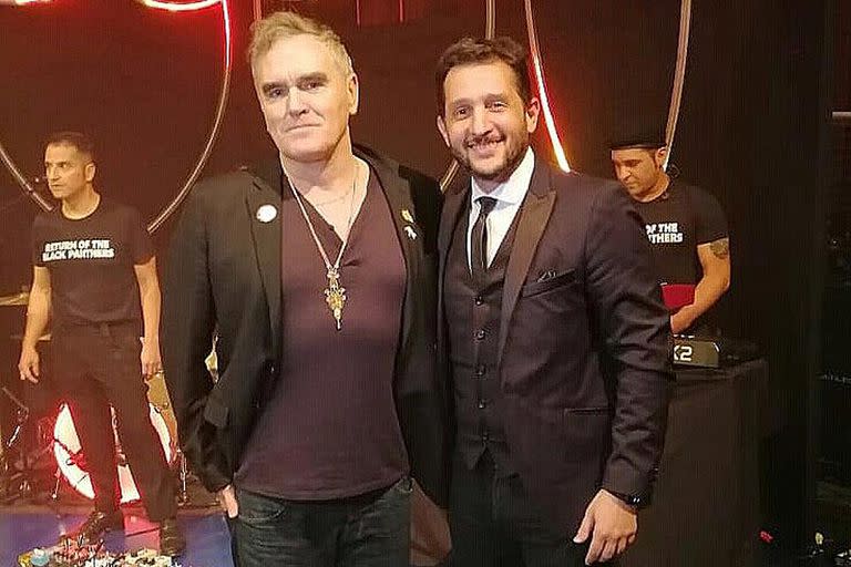 En su anterior visita a Buenos Aires, Morrissey protagonizó una sorpresiva presentación en el programa Nunca es tarde, que conducía Germán Paoloski

