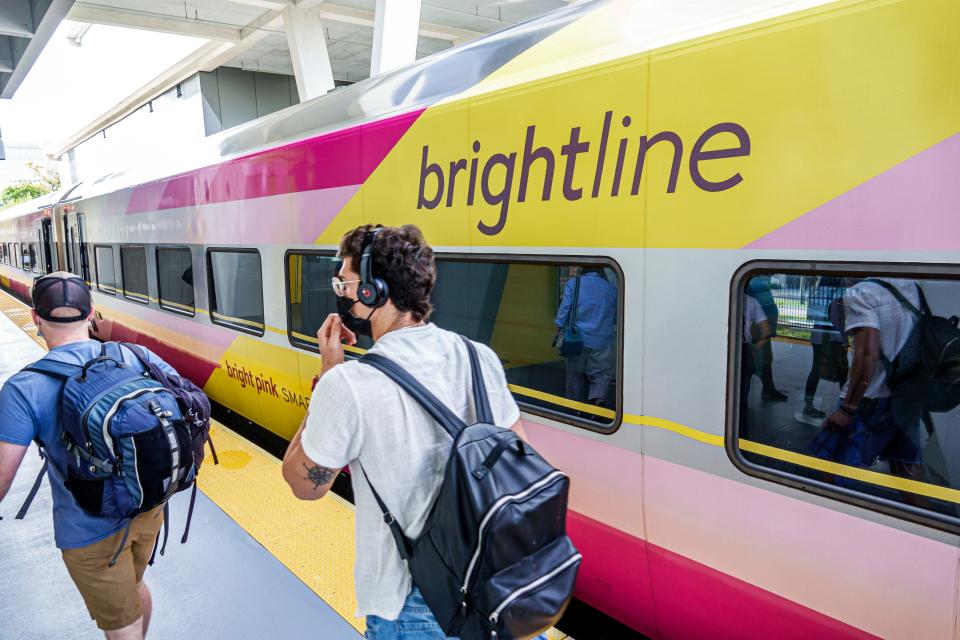 Brightline train.