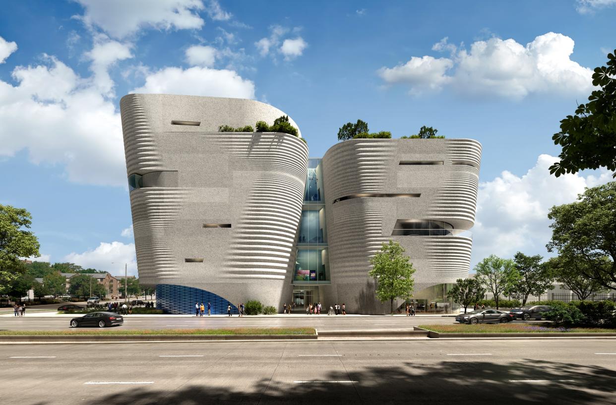 A rendering of the design for the new Milwaukee Public Museum.