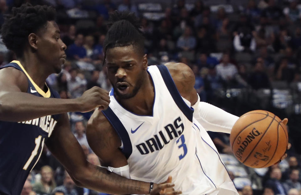 Nerlens Noel will try to re-ignite his career with the Thunder. (AP)