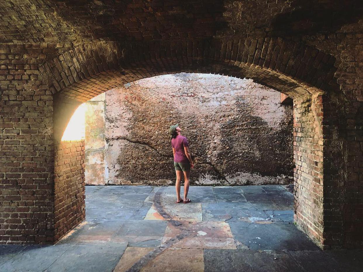 The historic Fort Zachary Taylor in Key West dates back to the 1840s.