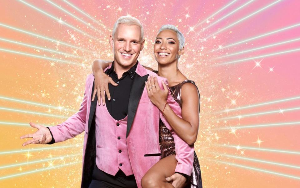 Jamie Laing and Karen Hauer - BBC